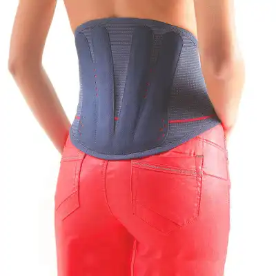 Gibaud - Lombogib Underwear - Ceinture De Soutien Lombaire - Bleu- Taille 2 - Hauteur 26cm à Mimizan