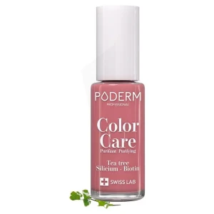 Poderm Vernis Soin Tea Trea Color Care 933 Bois De Rose Fl/8ml