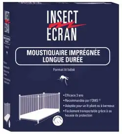 Insect Ecran Moustiquaire Imprégnée Lit Bébé à Casteljaloux
