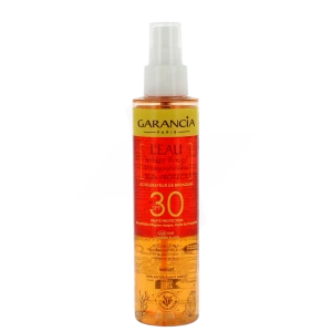 Garancia Sun Protect Spf30 Eau Solaire Rouge Accélérateur De Bronzage Spray De 150 Ml