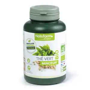 Nat&form Bio The Vert Bio 200 Gélules Végétales à MONTEUX