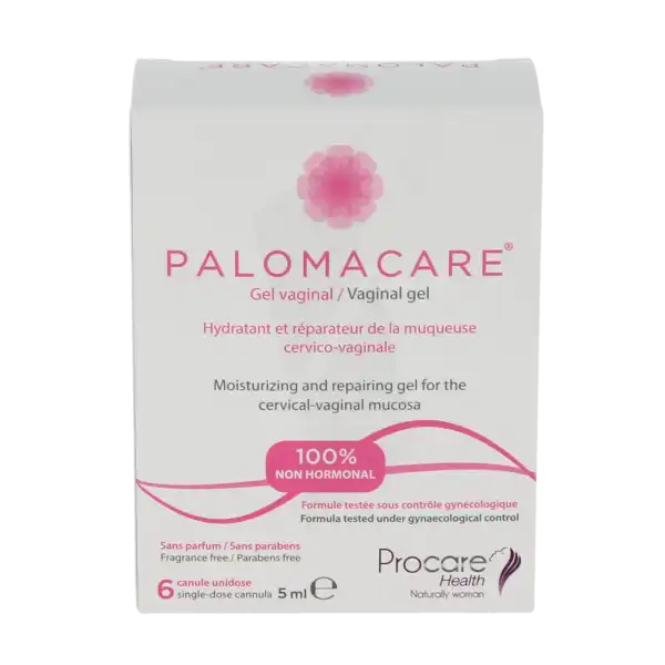 Palomacare Gel Vaginal Hydratant Réparateur 6 Canules/5ml