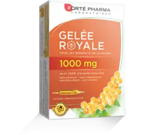 Forte Pharma Gelée Royale 1000 Mg Solution Buvable 20 Ampoules/10ml à Tarbes