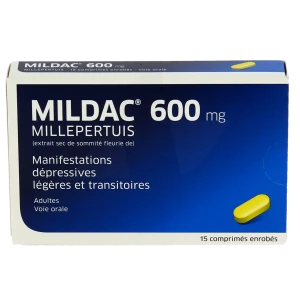 Mildac 600 Mg, Comprimé Enrobé