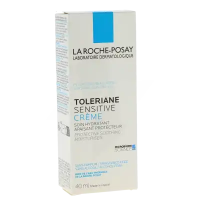 La Roche Posay Toleriane Sensitive Soin Hydratant Apaisant Protecteur Tube De 40 Ml à La Roche-Posay