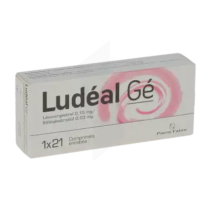 LUDEAL 0,15 mg/0,03 mg, comprimé enrobé