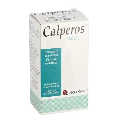 CALPEROS 500 mg, comprimé à sucer sécable