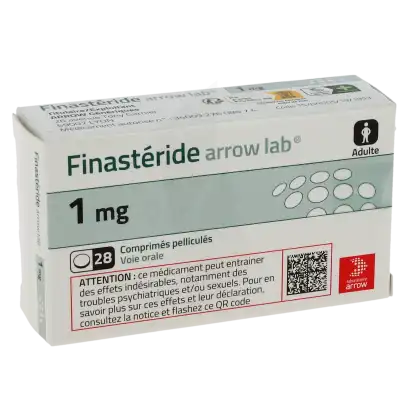 FINASTERIDE ARROW LAB 1 mg, comprimé pelliculé