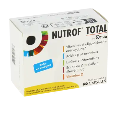 Nutrof Total Caps Maintien D'une Vision Normale B/60 à VITRE
