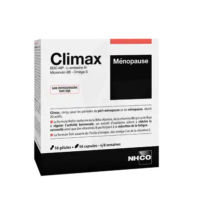 Nhco Nutrition Climax Gélules + Capsules B/56+56 à Drocourt