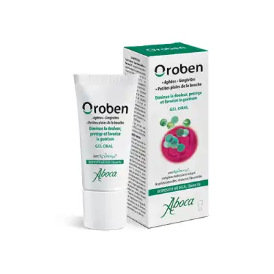 Aboca Oroben Gel Oral T/15ml à HEROUVILLE ST CLAIR