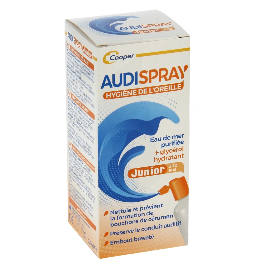 Audispray Junior Solution Auriculaire Fl Pulv/25ml