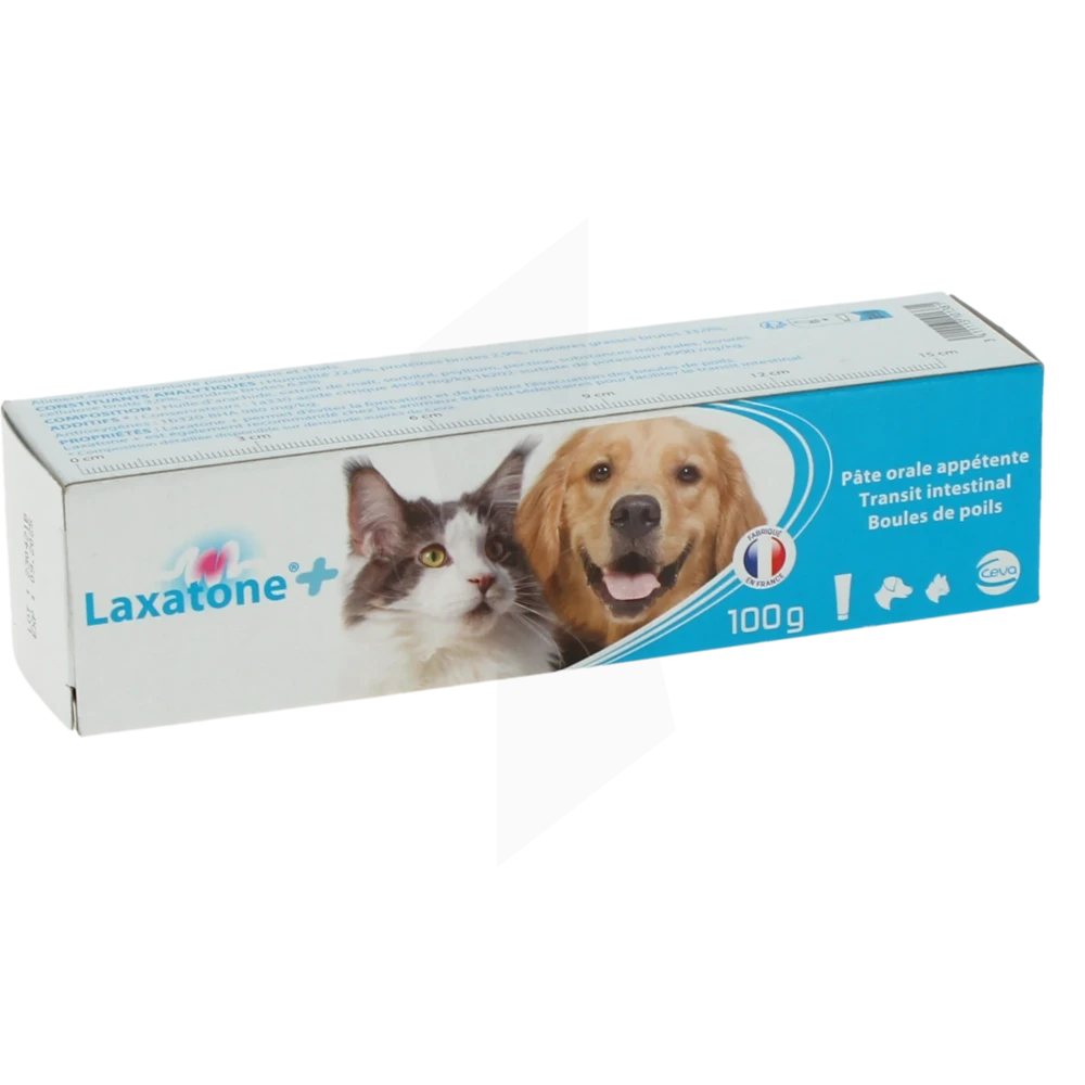 Laxatone Plus Pâte Orale Chat/chien T/100g