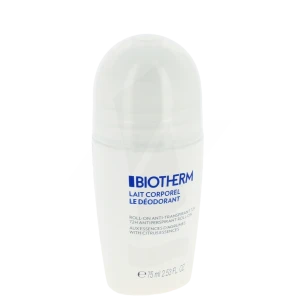 Biotherm Soins Corporels Lait Déodorant Roll-on/75ml