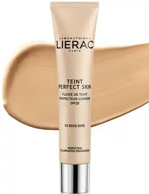 Liérac Teint Perfect Skin Fluide de Teint Beige Doré T/30ml