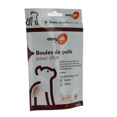 Easypill Boules De Poils Chat Boulette B/20*2 G