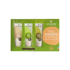 Argiletz Coffret Masque Argile Peau Normale Ou Grasse à Ollioules