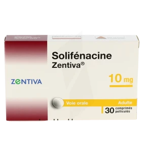 Solifenacine Zentiva 10 Mg, Comprimé Pelliculé