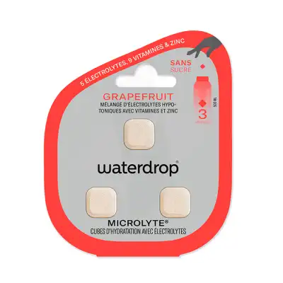 Waterdrop Microlyte Pamplemousse Cube B/3 à JOUE-LES-TOURS