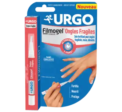 Urgo Filmogel Solution Application Locale Stylo Ongles Fragiles 9ml à PARON