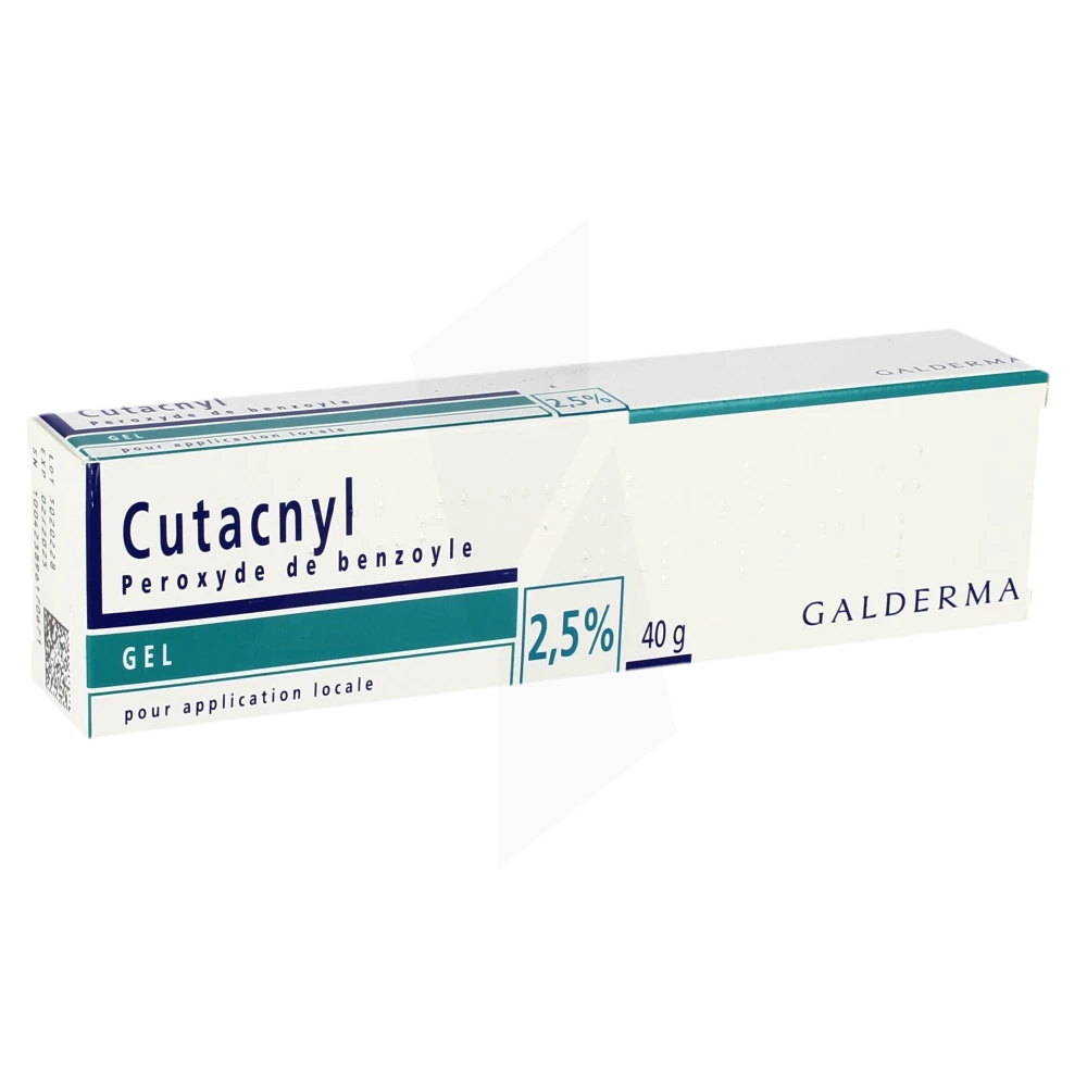 Cutacnyl 2,5 Pour Cent, Gel Pour Application Locale