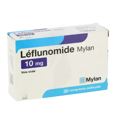 LEFLUNOMIDE VIATRIS 10 mg, comprimé pelliculé