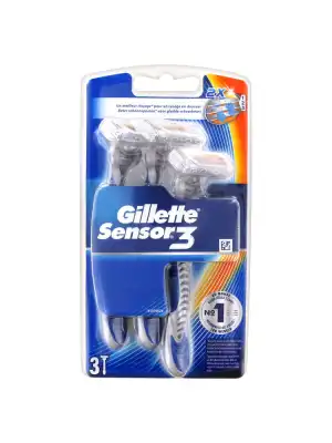 Gillette Sensor 3 Rasoirs à TALENCE
