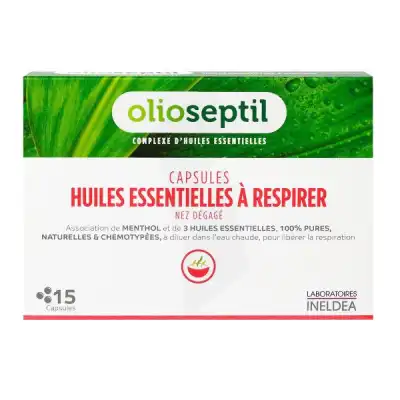 Olioseptil - Capsules Huiles Essentielles à Respirer - Nez Dégagé à Muret