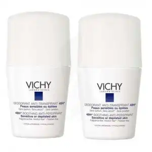 Vichy Deodorant Peaux Sensibles Lot 2 Billes/50ml à Mérignac