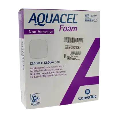 Aquacel Foam Non Adhesive 12,5cmx12,5cm B/10 à Casteljaloux