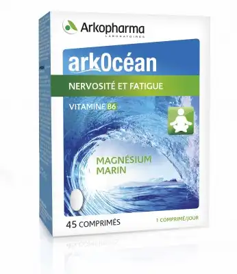Arkocean Magnesium Marin Vit B6 Cpr Nervosité Fatigue B/45 à La Sauve