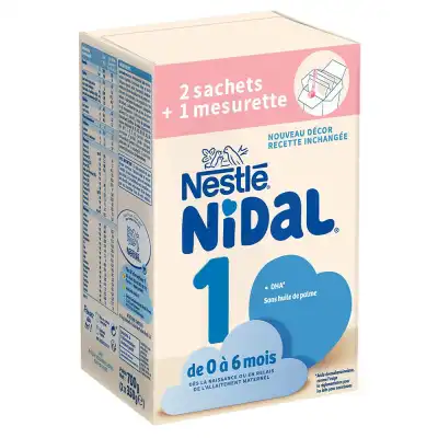 Nestlé Nidal 1 Bag In Box Lait En Poudre B/700g à Bourges