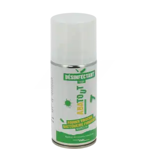 Abatout Fogger Solution Désinfectant D'ambiance Spray/210ml à Puy-en-Velay