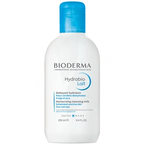 Bioderma Hydrabio Lait Démaquillant Visage Et Yeux Peaux Déshydratées 250ml
