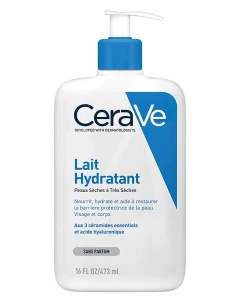 Cerave Lait Hydratant Fl Pompe/236ml + Crème Lavante