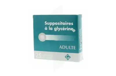 Gilbert Suppositoires Glycerine Adulte, Bt 25 à REIMS