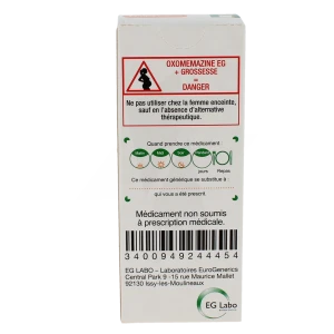 Oxomemazine Eg 0,33 Mg/ml Sans Sucre, Solution Buvable édulcorée à L'acésulfame Potassique