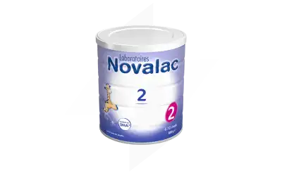 Acheter Novalac 2 Lait en poudre 2ème âge B/800g à QUETIGNY