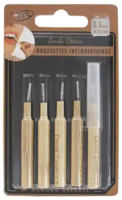 DENTI BROSSETTES BAMBOU SUPERFINES 0.7 X5