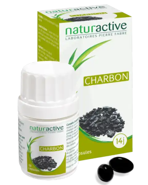 Naturactive Phytothérapie Charbon Végétal Caps B/28