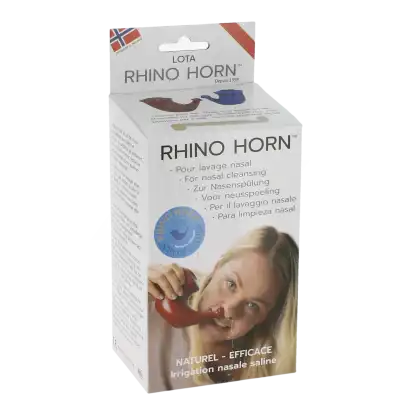 Rhino Horn Appareil Lavage Des Fosses Nasales Rouge à Pont à Mousson