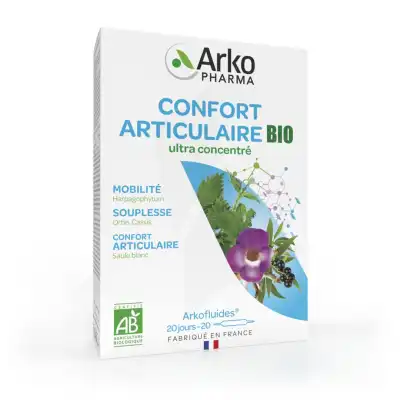 Acheter Arkofluide Bio Ultraextract Solution buvable articulations 20 Ampoules/10ml à Voiron