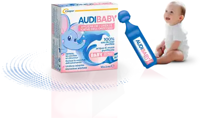 Audibaby Solution Auriculaire 10 Unidoses/2ml à OULLINS