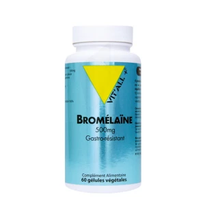 Vitall+ Bromélaïne 500mg Gélules Végétales B/60