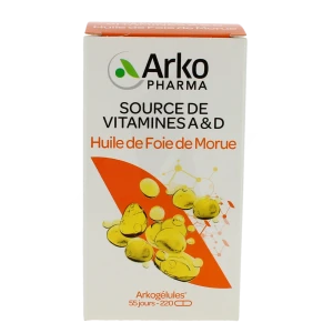 Arkogélules Huile De Foie De Morue Caps Fl/220