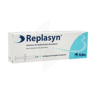 Replasyn Solution Injectable Seringue Préremplie 20 Mg/2 Ml