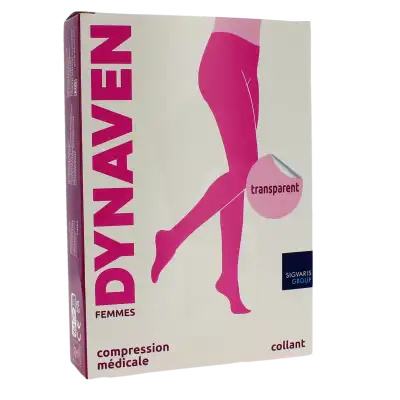 Sigvaris Dynaven Transparent Collant Confort Classe 2 Beige Clair Long M à DAMMARIE-LES-LYS