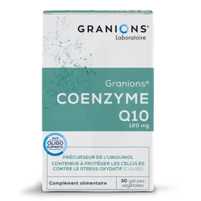 Granions Coenzyme Q10 Gélules B/30 à LE PIAN MEDOC