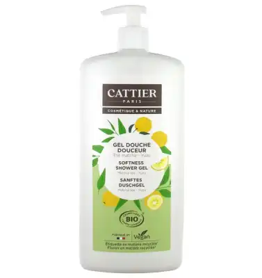 Cattier Gel Douche Douceur Thé Matcha Yuzu Fl Pompe/1l à RUMILLY
