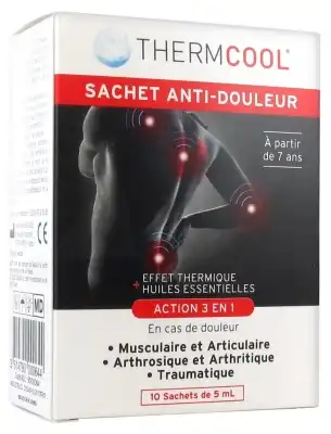 Thermcool Gel Anti-douleur 10 Sachets/5ml à Osny